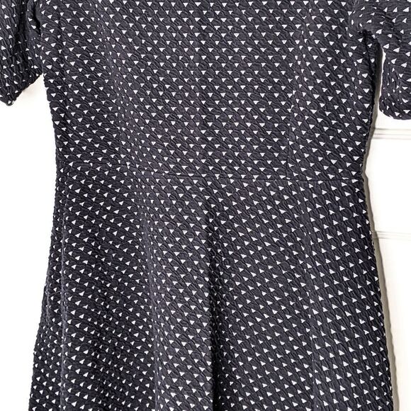 Lands End Stretch Pullover Skater Skirt T-shirt Dress size M Petite - Picture 3 of 9